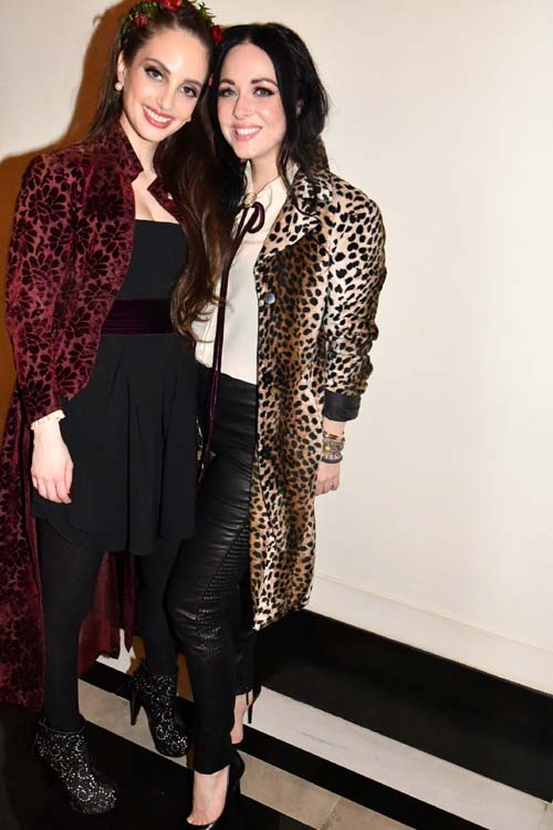 Alexa Ray Joel and Caitlin Monahan.  Photo by: Rsse Billings/Blacktiemagazine.com