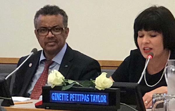 Dr. Tedros Adhanom Ghebreyesus, Director-General, World Health Organization