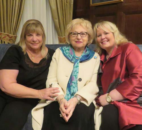 ,Linda Katzen Swartz, Bernice Schwartz, Dr Kathy Reilly Fallon.  Photo by:  Joyce Brooks/Blacktiemagazine.com