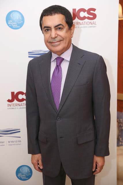 NEW YORK, NY - SEPTEMBER 13: High Representative H.E. Mr. Nassir Abdulaziz Al-Nasser attends as Ambassador Ronald S. Lauder Receives The Shimon Peres Peace & Innovation Award on September 13, 2018 in New York City.Photo by:   Noa Grayevsky/Getty Images for JCS International