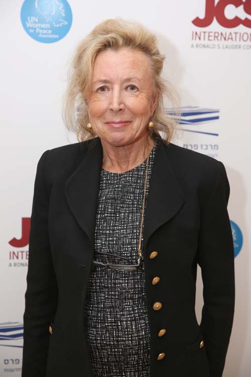 NEW YORK, NY - SEPTEMBER 13: Hadassah Liebermant attends as Ambassador Ronald S. Lauder Receives The Shimon Peres Peace & Innovation Award on September 13, 2018. Photo by:   Noa Grayevsky/Getty Images for JCS International