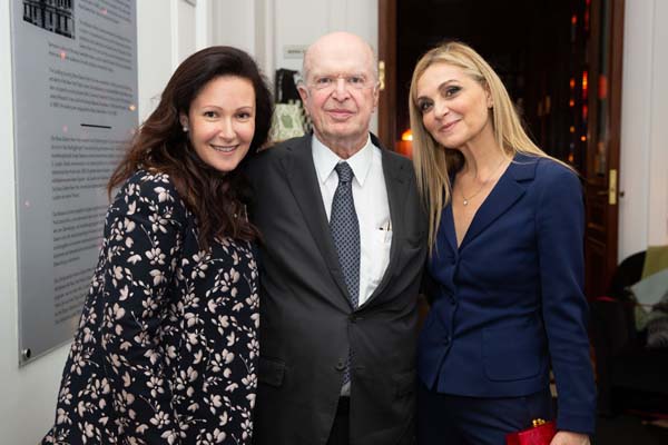  Camille Bidermann-Roizen  Executive Director International Academy of Television Arts and Science  Bruce Paisner, President & CEO International Academy & Michal Grayevsky, President JCS International. Noa Grayevsky/Getty Images