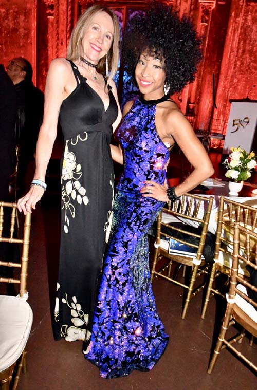 Sara Johnson Kaplan and N’Kenge . Photo by: Rose Billings/Blacktiemagazine.com
