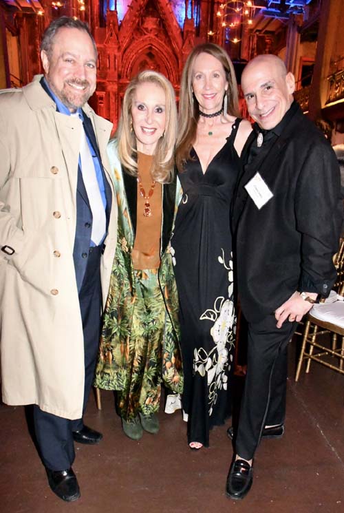 Neal Rubinstein, Honoree Sharleen Cooper Cohen, Sara Johnson Kaplan and Jonathan Cerullo .  Photo by:  Rose Billings/Blacktiemagazine.com