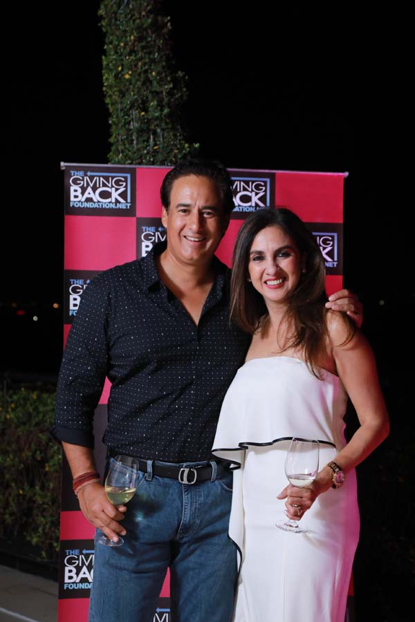 Nauhar & Sunita Rana. Photo Courtesy of The Giving Back Foundation