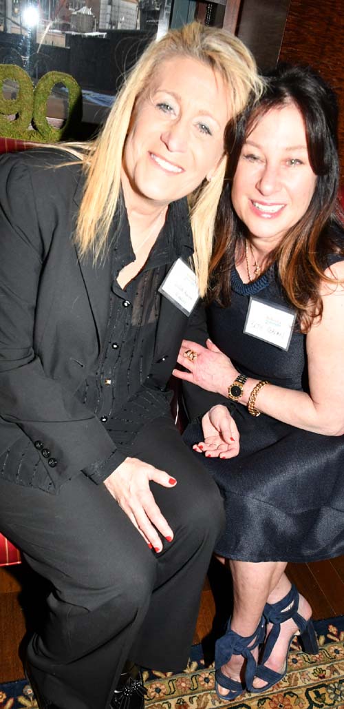 Judith M. Kasen - Windsor and her special childhood friend.  Photo by:  Rose Billings/Blacktiemagazine.com