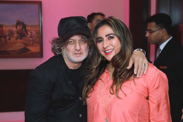 Tohit Bal & Meera Gandhi. Photo Courtesy of The Giving Back Foundation
