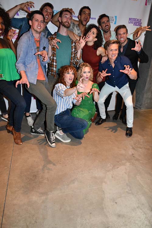 Cast in The Zombie Musical Really A Wonderful Evening !.  Photo by: Rose Billings/Blacktiemagazine.com