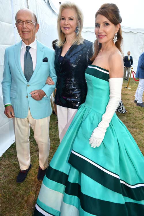  Wilbur Ross, United States Commerce and his lovely wife with Jean Shafirorff. Photo by: Rose Billings/Blacktiemagazine.com