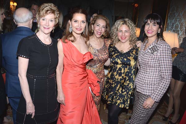 Jackie Weld Drake, Jean Shafiroff, Gilda Sacasa, Alejandro Posse, Roberta Marroquin, Alejandra Sacasa