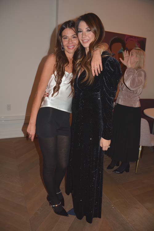 Libbie Mugrabi and Mia Rose. Photo by: Rose Billings/Blacktiemagazine.com