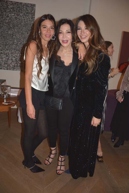 Libbie Mugrabi, Jane Scher and Mia Rose....They are Wonderful!. Photo by: Rose Billings/Blacktiemagazine.com