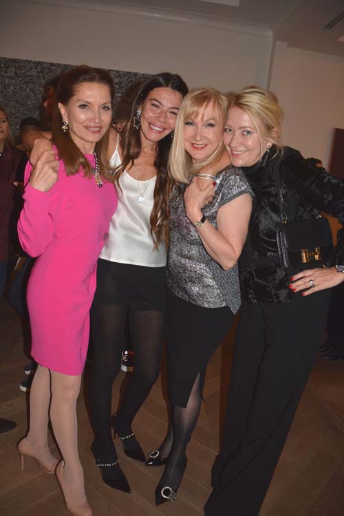 Jean Shafiroff, Birthday Sweetheart Libbie Mugrabi, Katlean De Monchy and Janna Bullock. Photo by: Rose Billings/Blacktiemagazine.com