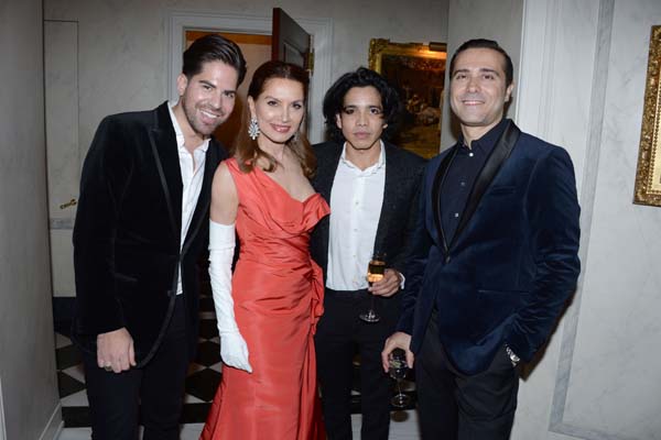  Michael Arguello, Jean Shafiroff, Brandon Pena and Antonio Saracino