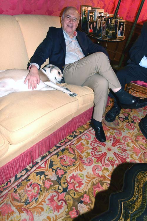 Martin Shafiroff and Rose. Photo by: Rose Billings/Blacktiemagazine.com