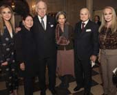 Michal Grayevsky, Jo Carole Lauder, Ronald Lauder, Alice Tisch, Ray Kelly and Barbara Winston.Photo by Amber De Vos/PMC