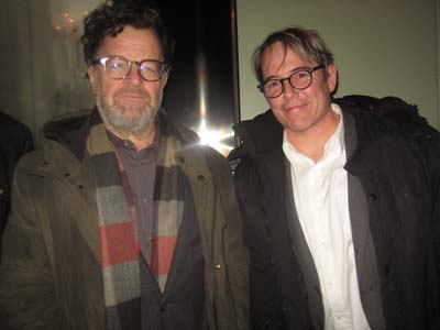 Kenneth Lonergan and Matthew Broderick.  Photo by:  Aubrey Reuben