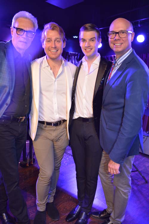 Preston Ridge, Daniel Dunlow, Mark William and Richie Ridge. Photo by: Rose Billings/Blacktiemagazine.com