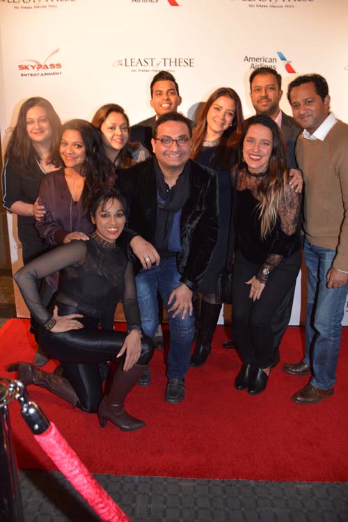 Nina Mehta, Anjali Patel, Charisma Glassman, Kritika Ghosh, Jitin Hingorani (JINGO Media, film publicist), Ajay Verma, Monisha Sehgal, Erin Weid, Anirban Ghosh, Arvind Rai .  Photo by:  Rose Billings/Blacktiemaagzine.com,