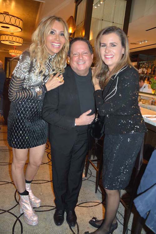 Lieba Nesis, David Hochberg and Miriam Weiss. Photo by: Rose Billings/Blacktiemagazine.com