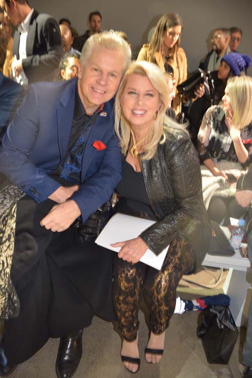 Tomaczek Bednarek and Rita Cosby. Photo by: Rose Billings/Blacktiemagazine.com