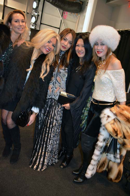 Julia Chigirinsky, Claire Caudwell, Vicky Lee, Susan Shin and Lucia Hwong Gordon. Photo by: Rose Billings/Blacktiemagazine.com