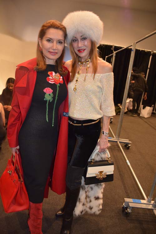Jean Shafiroff and Lucia Hwong Gordon. Photo by: Rose Billings/Blacktiemagazine.com