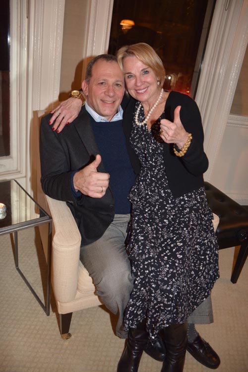 Paul Neuman and his wife Dr Karen Binder-Brynes. Photo by: Rose Billings