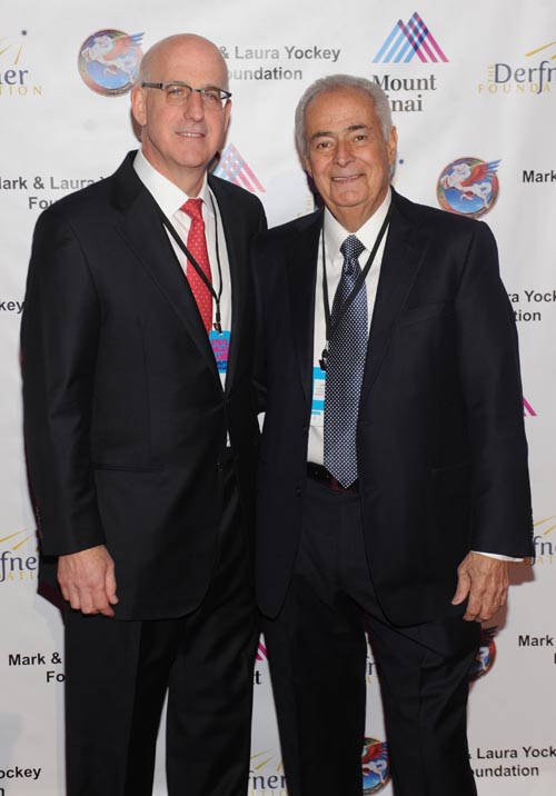 NEW YORK, NY - JANUARY 10: Michael L. Marin, MD and Jay Lieberman attend the Steve Miller Band Benefit Concert to support The Mount Sinai Kyabirwa Village Surgical Facility In Uganda at Jazz at Lincoln Center on January 10, 2019 in New York City. (Photo by Brad Barket/Getty Images for Mount Sinai Health System)