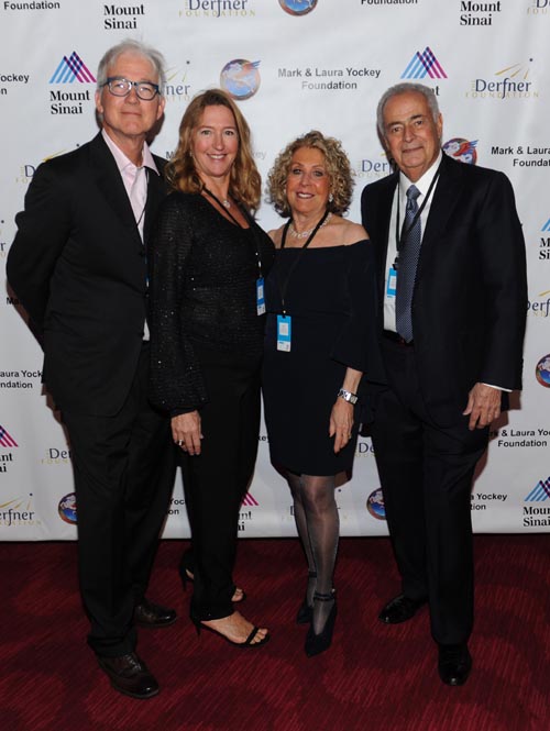 NEW YORK, NY - JANUARY 10: Mark Yockey, Laura Yockey, Penny Lieberman and Jay Lieberman attend the Steve Miller Band Benefit Concert to support The Mount Sinai Kyabirwa Village Surgical Facility In Uganda at Jazz at Lincoln Center on January 10, 2019 in New York City. (Photo by Brad Barket/Getty Images for Mount Sinai Health System)