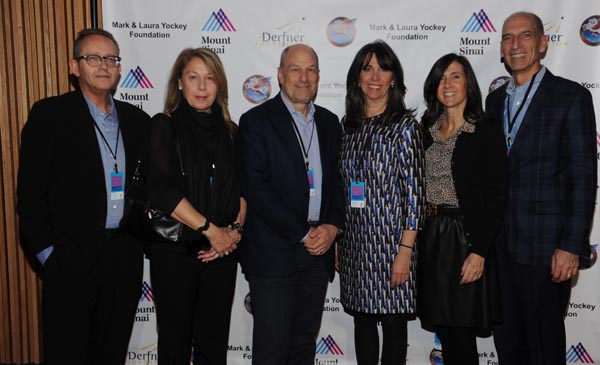 NEW YORK, NY - JANUARY 10: Jeff Katz, Kim Katz, Barry Weiss, Randi Weiss, Ronnie Davis, and Jesse Davis attend the Steve Miller Band Benefit Concert to support The Mount Sinai Kyabirwa Village Surgical Facility In Uganda at Jazz at Lincoln Center on January 10, 2019 in New York City. (Photo by Brad Barket/Getty Images for Mount Sinai Health System)