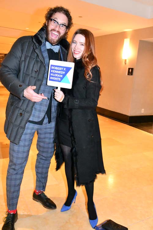 T J Miller and Kate Miller. Photo by: Rose Billinsgs/Blacktiemagazine.con