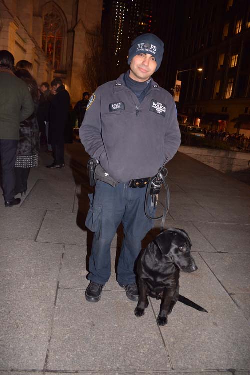 NYPD Officer Bosch. Photo by: Rose Billings/Blacktiemagazine.com