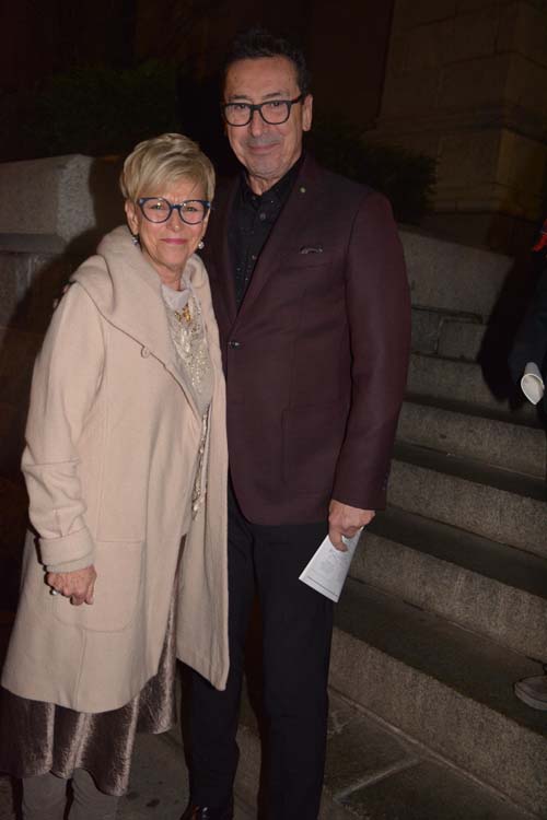NYC Fire Department Commissioner Daniel A. Nigro and his lovely wife. Photo by: Rose Billings/Blacktiemagaizne.com