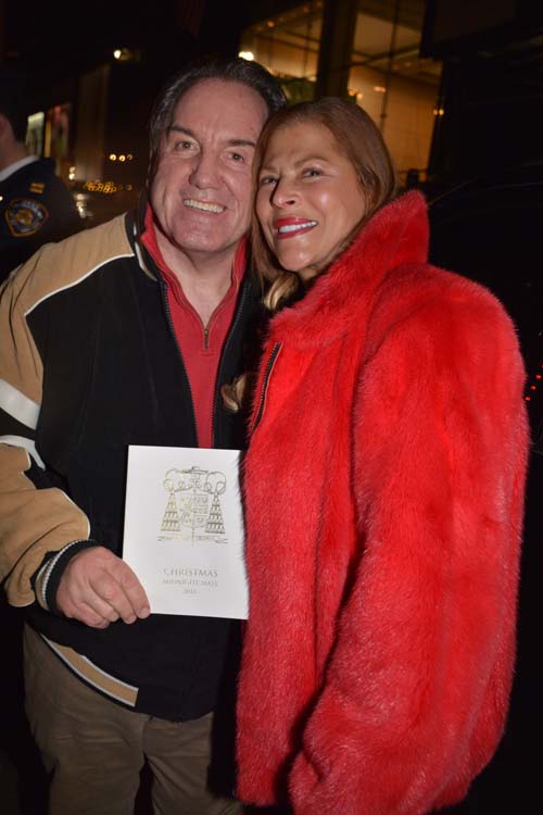 Deputy Chief NYPD Brooklyn South Charles Scholl and his lovely wife. Photo by: Rose Billings/Blacktiemaagzine.com
