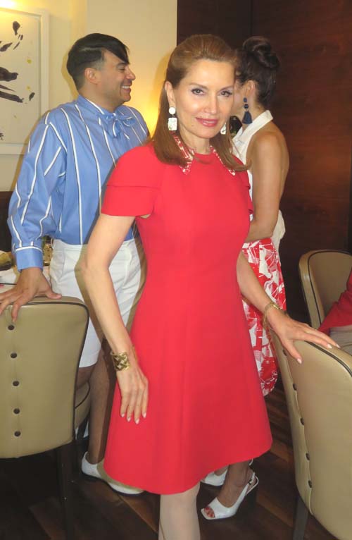 Philanthropist, Jean Shafiroff and Victor dE Souza. Photo by: JOyce Brooks/Blacktiemaagzine.com