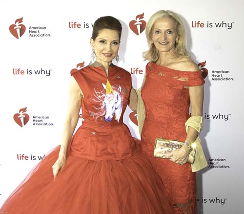 Jean Shafiroff and Ann Liguori.  Photo by:  Lenny Stucker