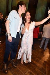 Reeve Carney and Dawn Derow . Photo by: Rse Billings/Blacktiemagazine.com