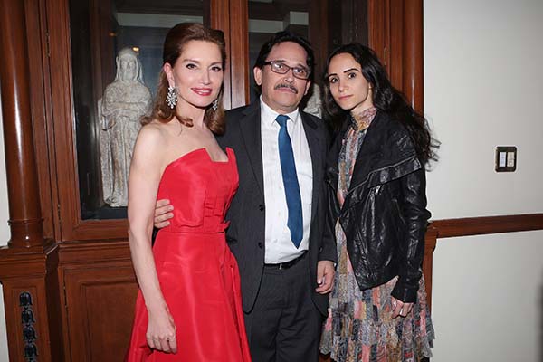 Jean Shafiroff, Ambassador Jaime Hermida Castillo and Elizabeth Shafiroff. Photo by: Patrick McMullan