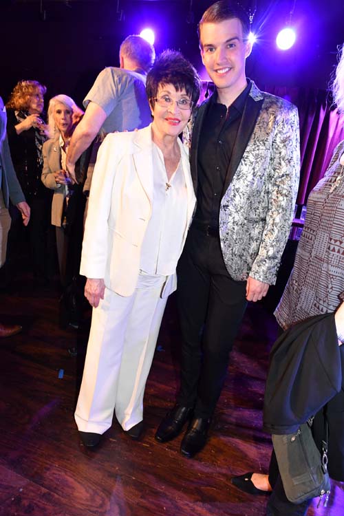 Chita Rivera and Mark William... So Special. Photo by: Rose Billings/Blacktiemaagzine.com
