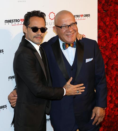 Marc Anthony and Henry Cardenas Co-Founders of Maestro Cares Foundation