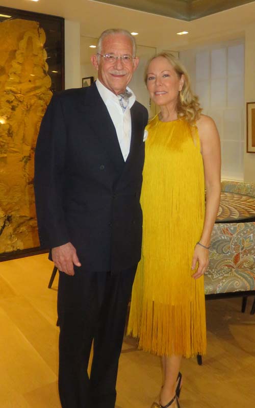  William Haseltine & Mara Eugenia Maury.  Photo by:  Joyce Brooks/Blacktiemagazine.com