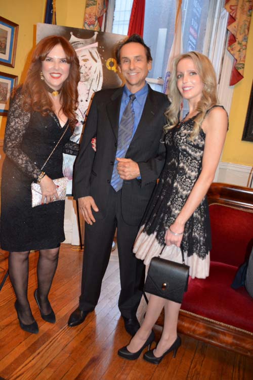 Lorraine Silvetz, Larry Romano and Julianne Michelle. Photo by:  Rose Billings