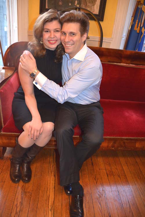 Leigh Held and Hansjuerg Raez. Photo by:  Rose Billings/Blacktiemagazine.com