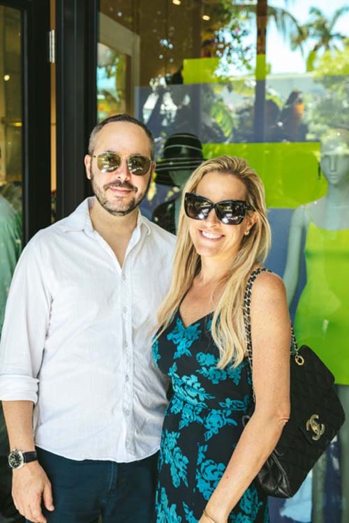 Evan Turk  and Karyn TurkNicholas Mele