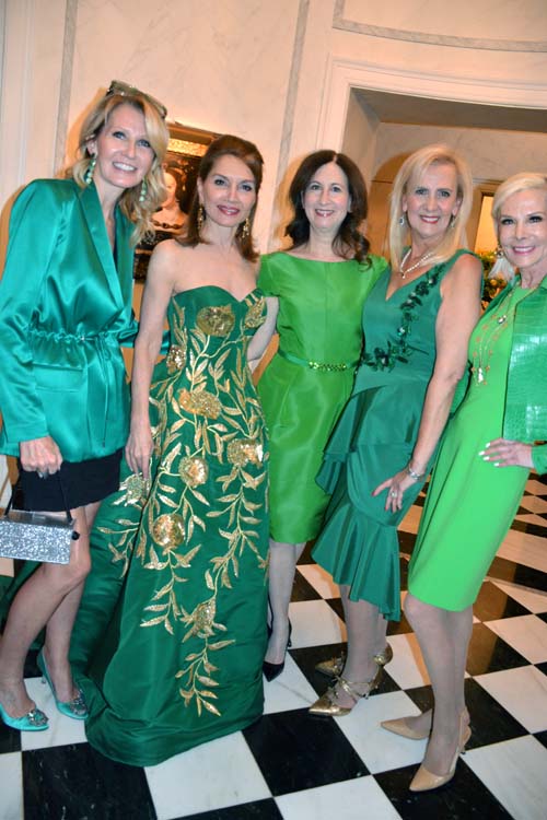 Kathy Prounis, Jean Shafiroff, Penny Grant, Ruth Miller and Michelle Herbert. Photo by: Rose Billings/Blacktiemaagzine.com