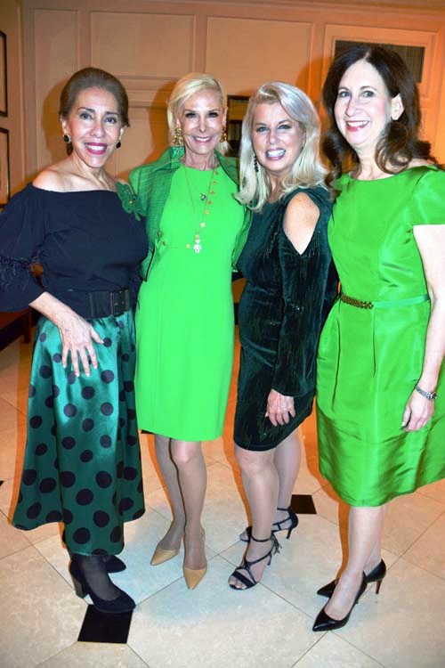 Gilda Sacasa, Michelle Herbert, Rita Cosby and Penny Grant. Photo by: Rose Billings/Blacktiemagazine.com