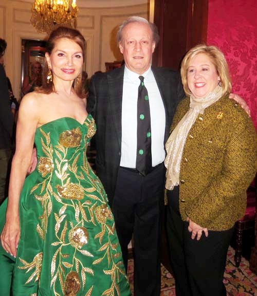 Philanthropist Jean Shafiroff & Patrick McMullan and Rebecca Seawright. Photo by: Joyce Brooks/Blacktiemagazine.com