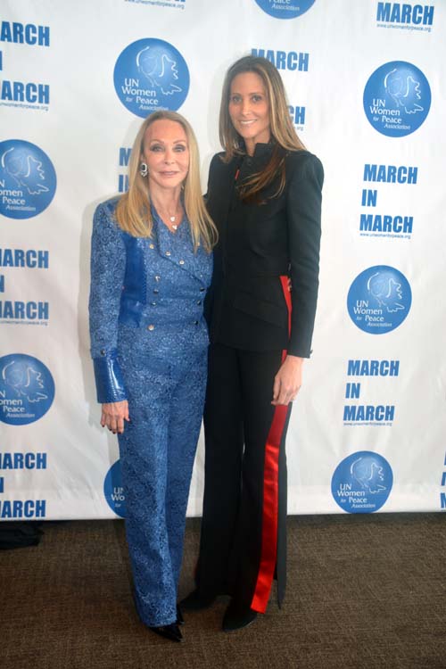 Barbara Winston  and Stephanie Winston Wolkoff.  Photo by:  Rose Billings/Blacktiemagazine.com
