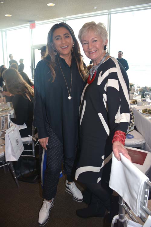 Meera Gandhi and Veronica Kelly.  Photo by:  Rose Billings/Blacktiemagazine.com